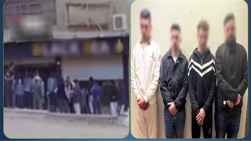 ضبط 4 متهمين بالتعدي على محل ملابس وغلقه بالقوة في الفيوم