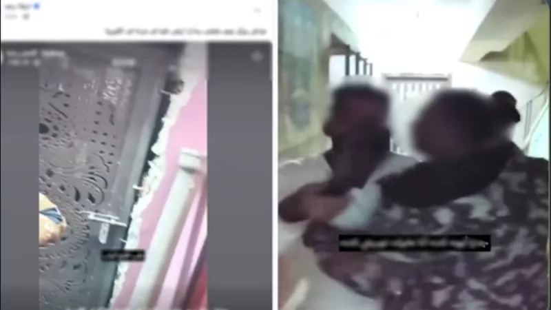 خلافات الجيرة وراء فيديو مشاجرة الخانكة والتصالح نهاية الواقعة 