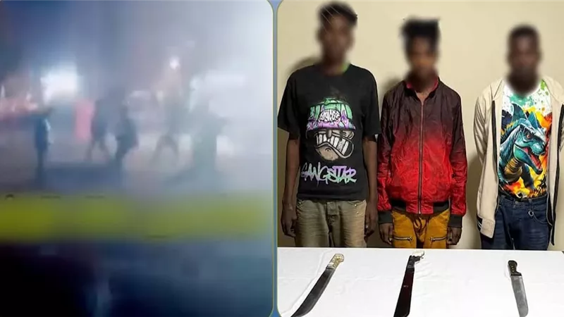 بسبب خلافات مالية.. كشف ملابسات فيديو مشاجرة «أجانب» بالأسلحة البيضاء في أسوان
