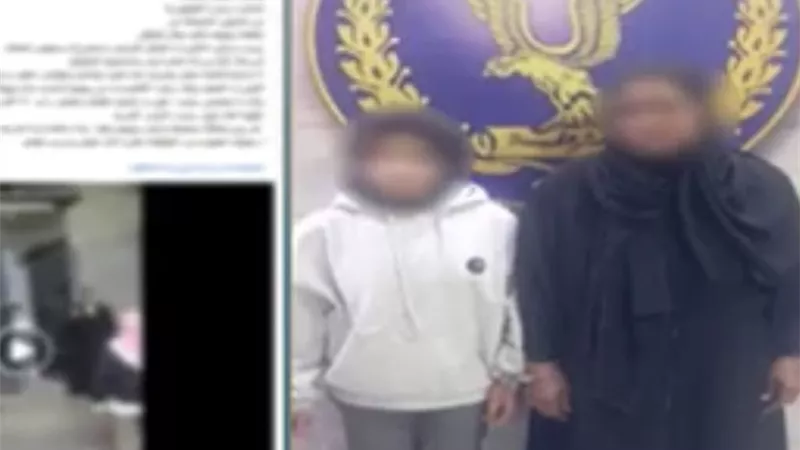 ضبط المتهمتين بإلقاء زجاجات فارغة على مالكة محل بالجيزة