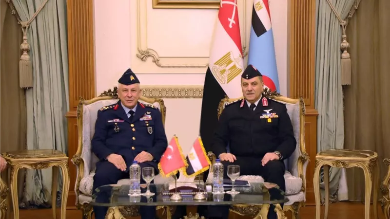 القوات الجوية المصرية والتركية تبحثان سبل تعزيز الشراكة الثنائية