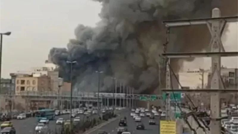 حريق قرب مواقع عسكرية في طهران: حريق باراند بين التفسير الرسمي والتوقيت الحساس