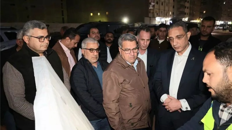 محافظ الجيزة يطمئن على نسب إنجاز محور الإخلاص ويوجه بتسريع وتيرة العمل