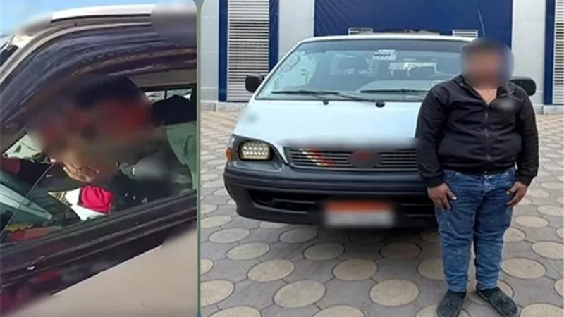 ضبط سائق ميكروباص بأبو حمص لاعتدائه لفظيًا على ركاب وتحميل السيارة أكثر من المقرر