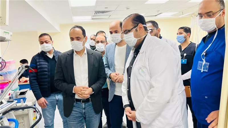 رئيس هيئة الرعاية الصحية يوجّه بمتابعة مكثفة لمصابي الحادث بمستشفى 30 يونيو ببورسعيد