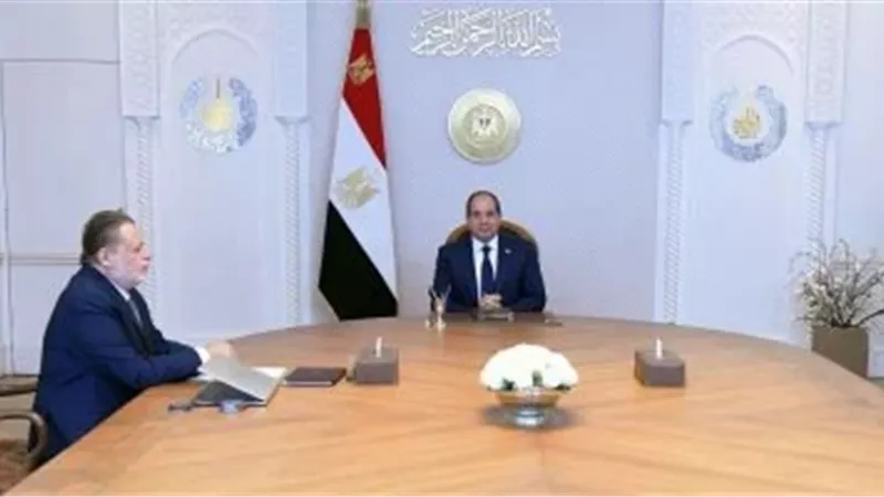 السيسي ومحافظ البنك المركزي يستعرضان إنجازات القطاع المصرفي لعام 2025