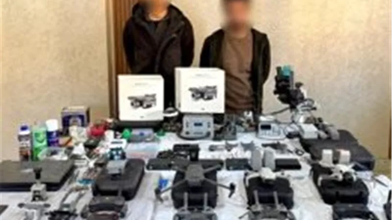 ضبط شبكة بيع طائرات درون مجهزة للتصوير بدون ترخيص ببني سويف