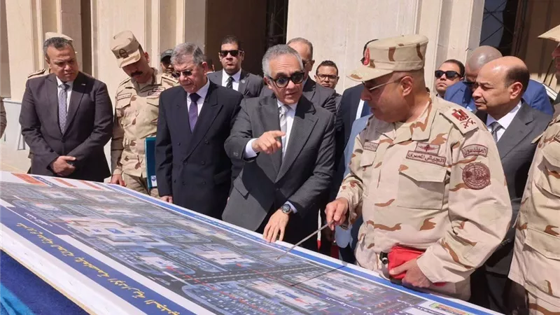 وزير العدل يتفقد مشروع مدينة العدالة بالعاصمة الجديدة