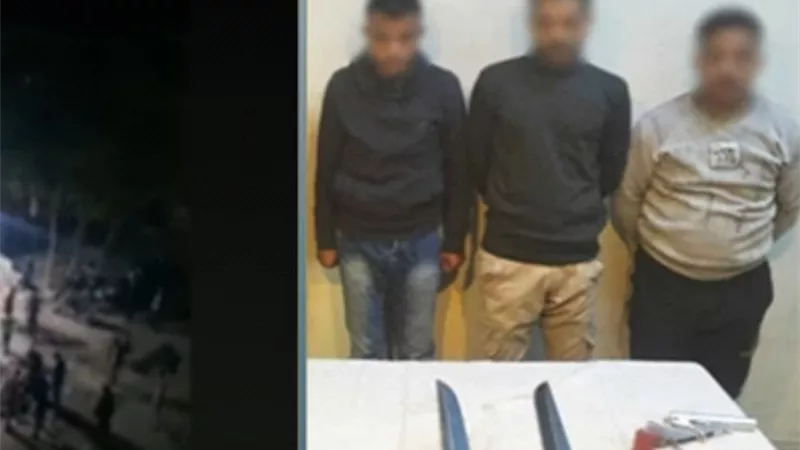 أسلحة بيضاء وخرطوش.. سقوط 3 متهمين بالتعدي على قريبهم في الشرقية