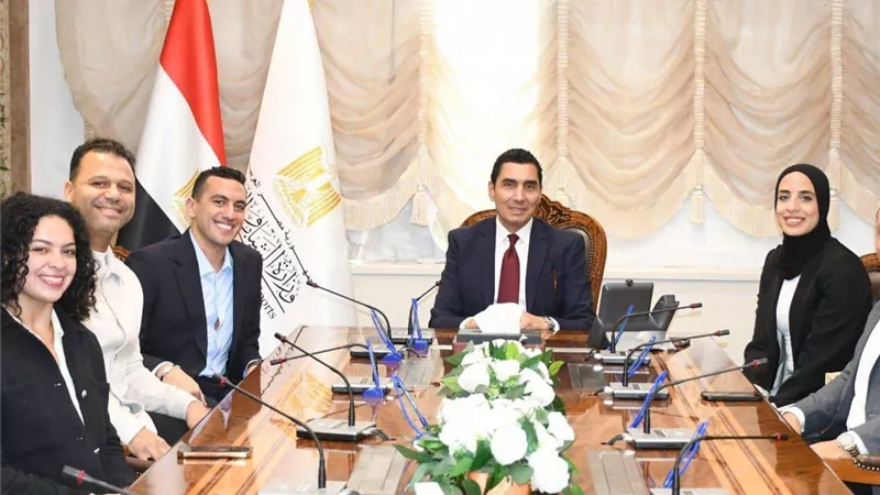 وزير الشباب يلتقي لجنة اللاعبين باللجنة الأولمبية المصرية لبحث دعم الأبطال والاستعدادات المقبلة