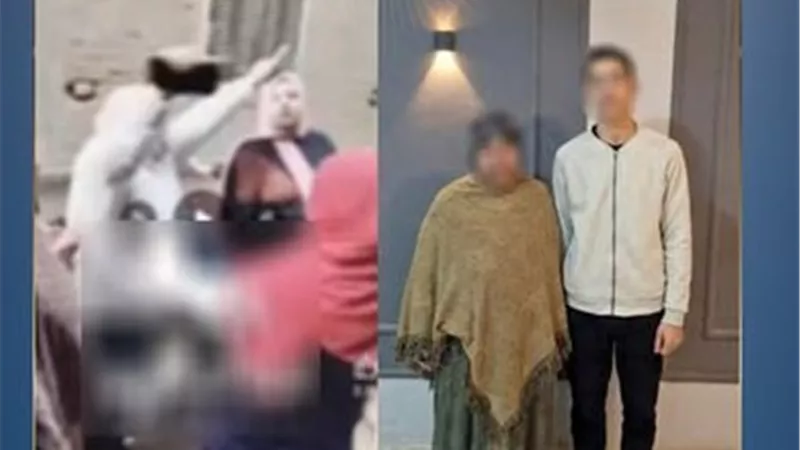 ضبط سيدة ونجلها بعد التعدي على موظفي شركة تمويل وتصويرهم بالفيديو
