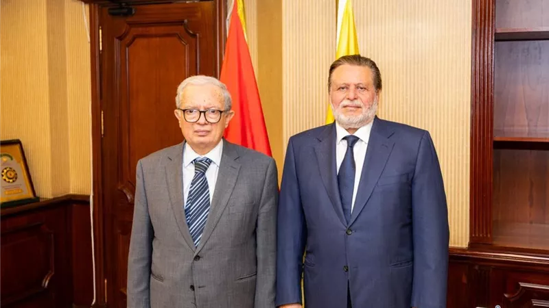 محافظ البنك المركزي يبحث مع نائب رئيس الوزراء للشؤون الاقتصادية تعزيز التعاون
