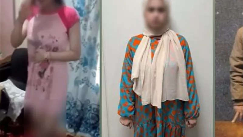 الصلاة بملابس خادشة.. القبض على فتاة وزوج عمتها في واقعة الفيديو الفاضح