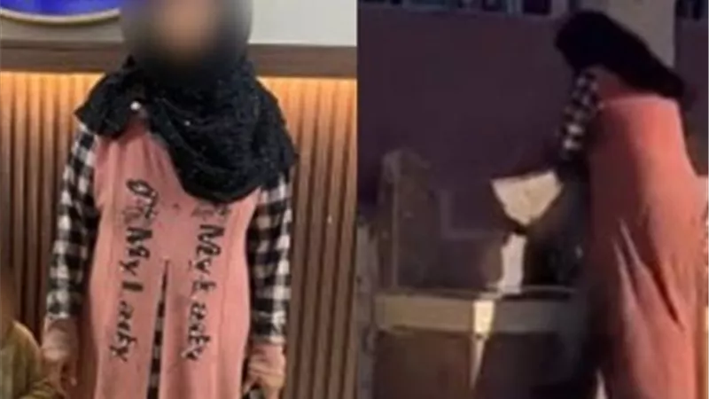 القبض على سيدة بعد تداول فيديو تعديها على طفلتها بسوهاج
