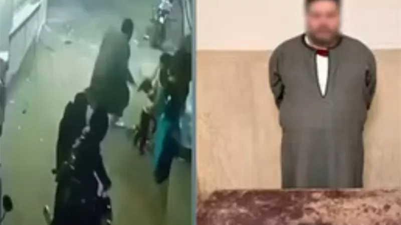 فيديو صادم.. بائع يعتدي على ربة منزل بشفرتي «موس» في أوسيم