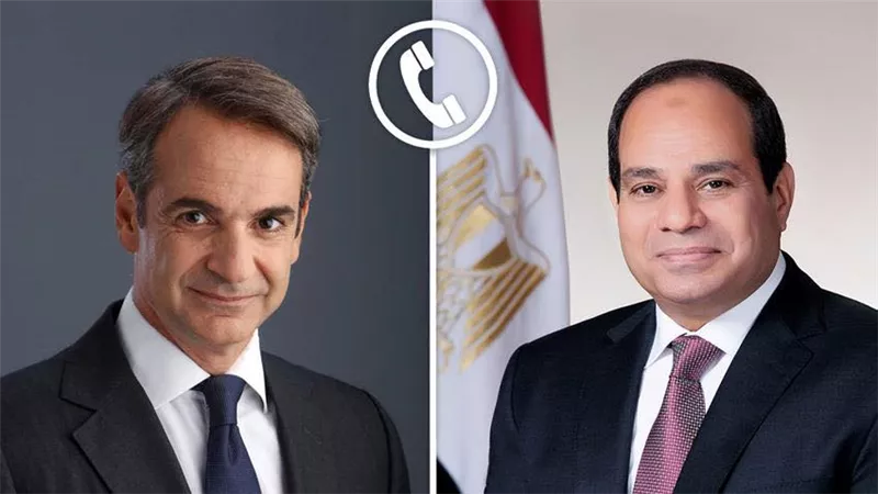 السيسي وميتسوتاكيس يتفقان على وقف الحرب وتعزيز التنسيق السياسي بين مصر واليونان