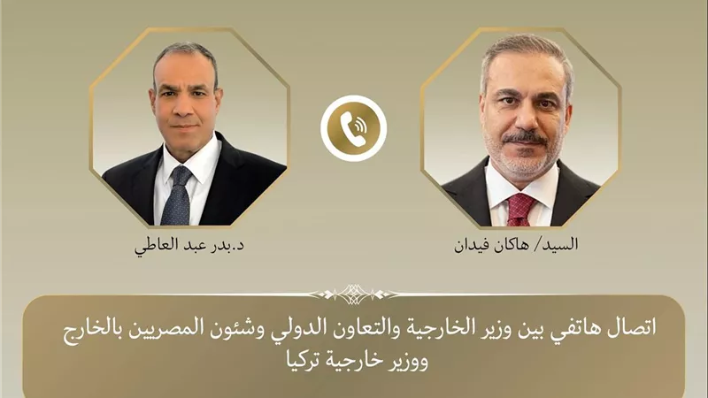 وزير الخارجية يبحث هاتفياً مع نظيره التركي خفض التصعيد الإقليمي