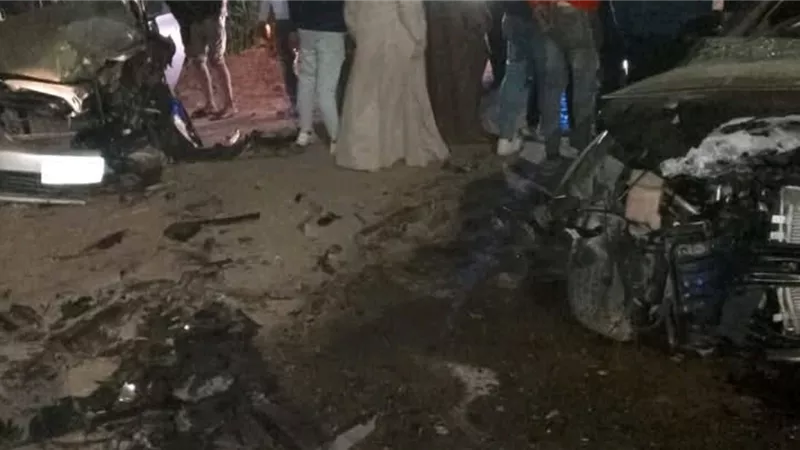 مصرع طالب وإصابة 4 آخرين في حادث مروع بأسيوط 