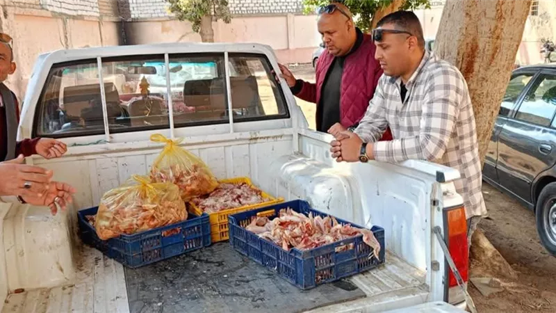 ضبط 700 كيلو سلع مدعمة وتحويل 181 مخالفة خلال حملات رقابية بالمنيا 