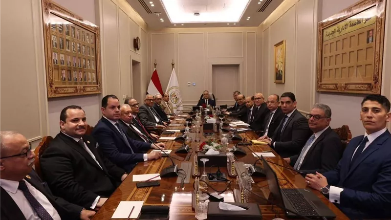 وزير العدل يستقبل رئيس وأعضاء اللجنة التشريعية بمجلس الشيوخ