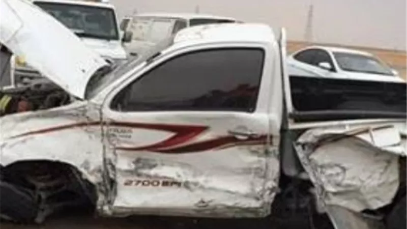 مصرع سيدة وإصابة 4 في تصادم ملاكي وربع نقل بالدقهلية