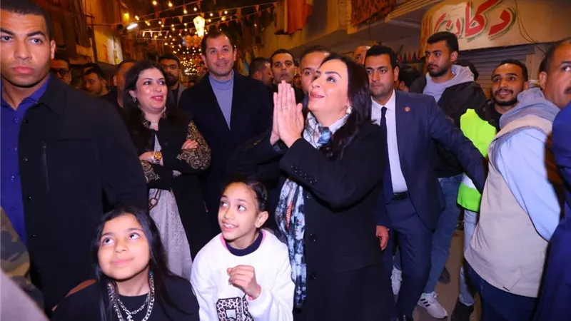 وزيرة التضامن تتفقد استعدادات 