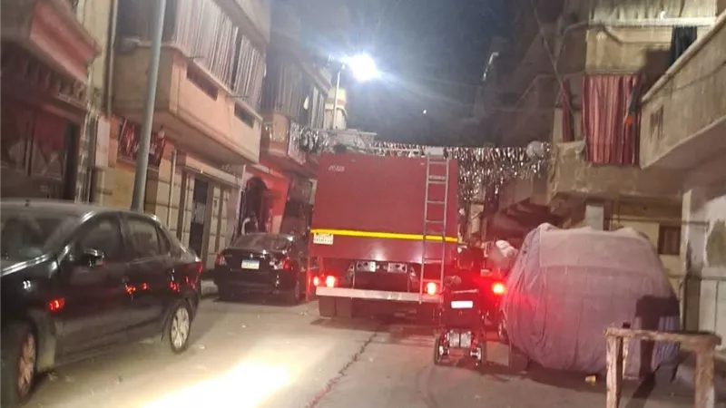 السيطرة على تسريب غاز عقب بلاغ بحريق خلف كازينو الإسكندراني بدمنهور