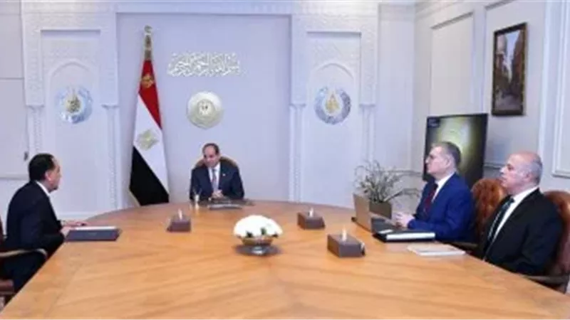 الرئيس السيسي يؤكد لوزير البترول ضرورة إتاحة وتوطين التكنولوجيا لرفع الإنتاجية