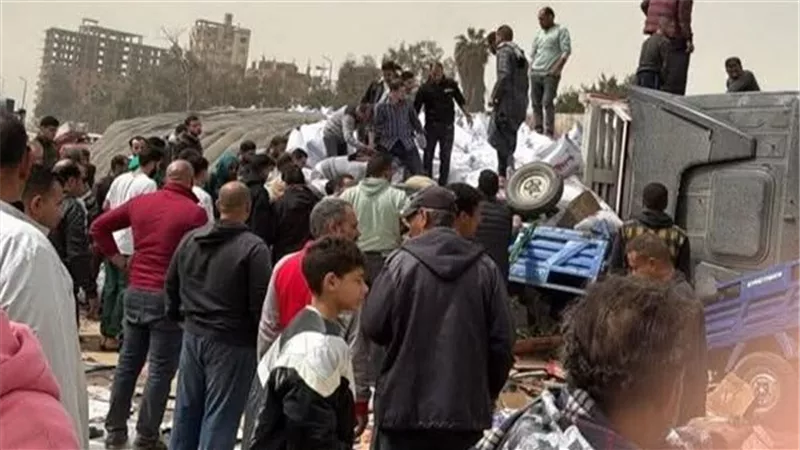 إصابة 8 أشخاص إثر انقلاب ميكروباص بطريق شبرا – بنها الحر