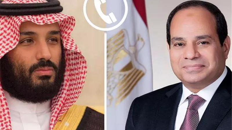 الرئيس السيسي يؤكد دعم مصر الكامل للسعودية في اتصال مع ولي العهد