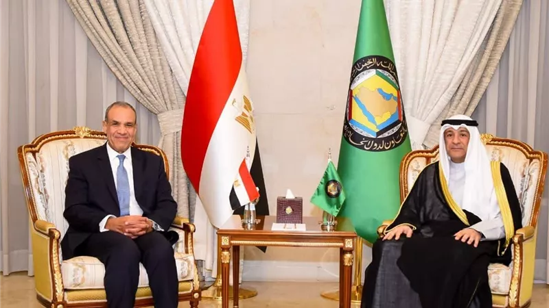 خفض التصعيد بالمنطقة.. تفاصيل لقاء وزير الخارجية مع أمين عام مجلس التعاون الخليجي