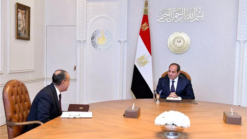 الرئيس السيسي يجتمع مع وزير الخارجية ويؤكد دعم مصر للأمن الإقليمي
