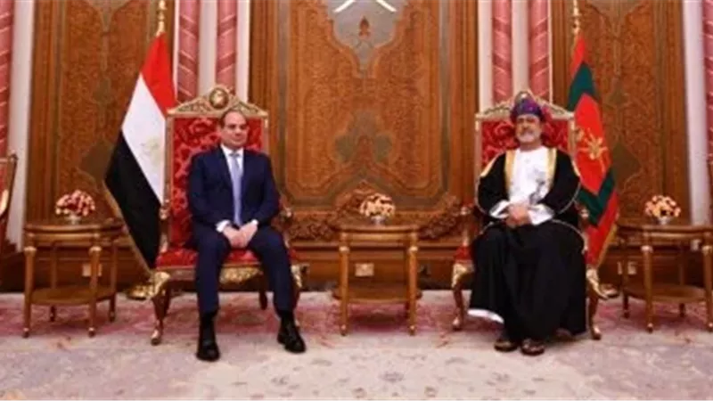 الرئيس السيسي يجري اتصالا هاتفيا بالسلطان هيثم بن طارق سلطان سلطنة عمان⁩