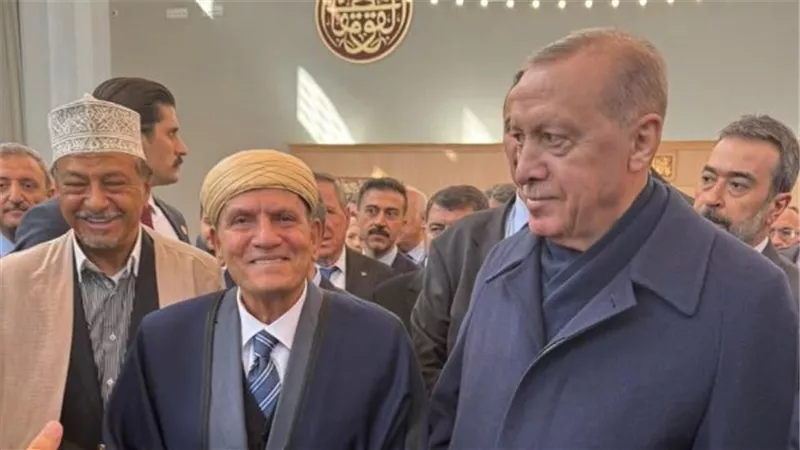أردوغان يستقبل الشيخ أحمد نعينع في احتفالية رمضانية كبرى في أنقرة