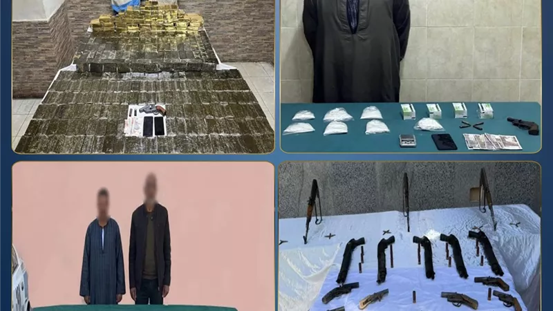 استشهاد شرطي ومصرع 3 عناصر شديدة الخطورة في تبادل إطلاق النار بقنا