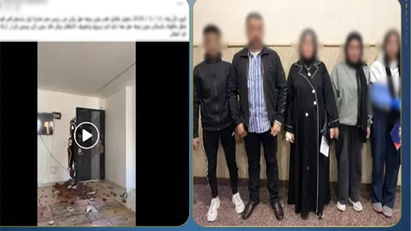 الداخلية تكشف حقيقة فيديو اقتحام شقة أثناء إزالة عقار بالإسكندرية