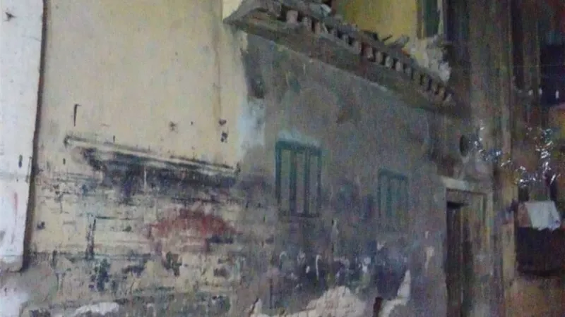 إصابة شخصين في انهيار أجزاء من عقار بمنطقة القباري  بحي غرب الإسكندرية