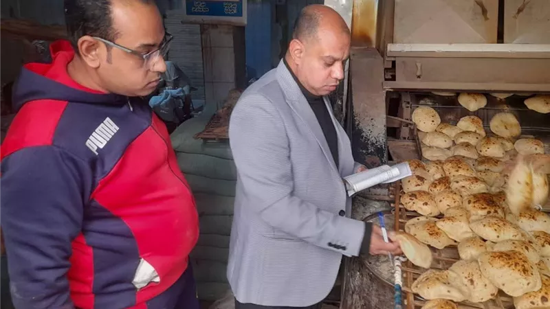 ضبط 174 مخالفة تهريب دقيق بالمخابز والأسواق بالمنيا 