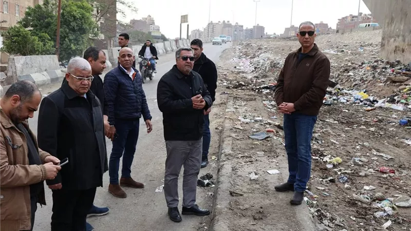 محافظ الجيزة: إزالة أي نقاط يتم ضبطها لفرز المخلفات بشكل عشوائي