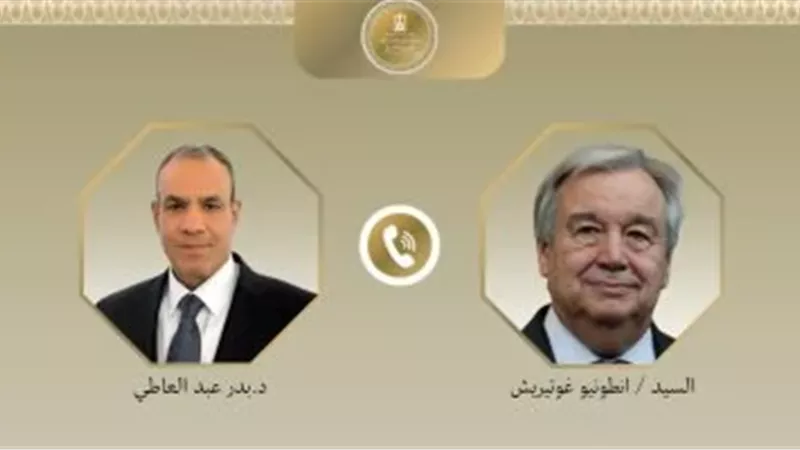 تطورات الأوضاع بالشرق الأوسط.. تفاصيل اتصال وزير الخارجية مع سكرتير الأمم المتحدة