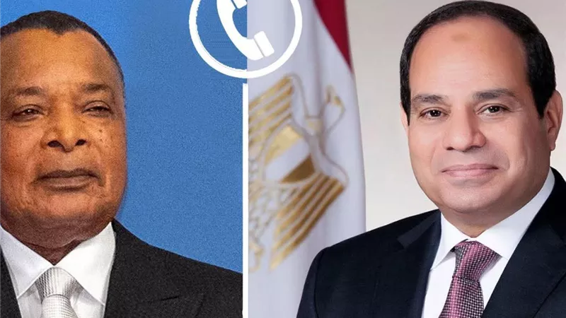 الرئيس السيسي يهنئ رئيس الكونغو بفوزه بولاية جديدة ويؤكد تعزيز التعاون بين البلدين