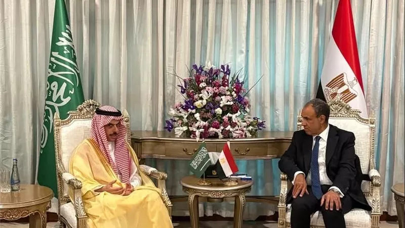 وزيرا خارجية مصر والسعودية يبحثان تعزيز التعاون الإقليمي والتهدئة في المنطقة