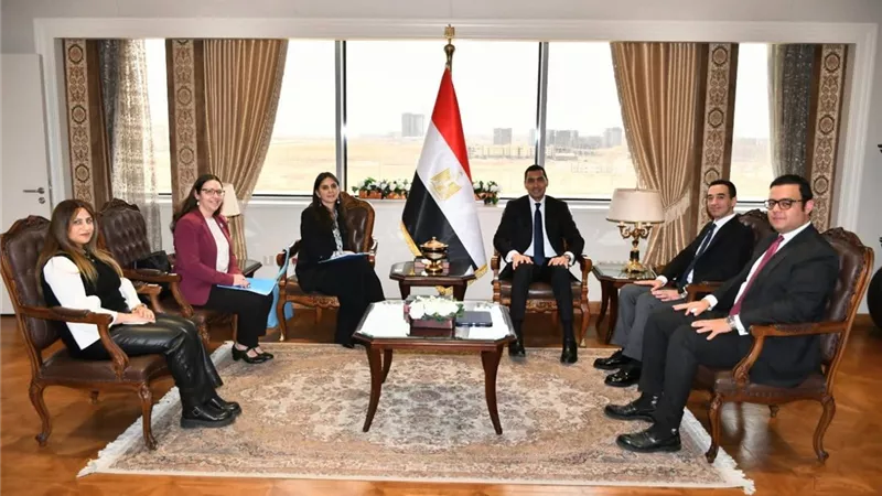 وزير الشباب يلتقي الممثل المقيم لليونيسف لمناقشة الملفات ذات الاهتمام المشترك