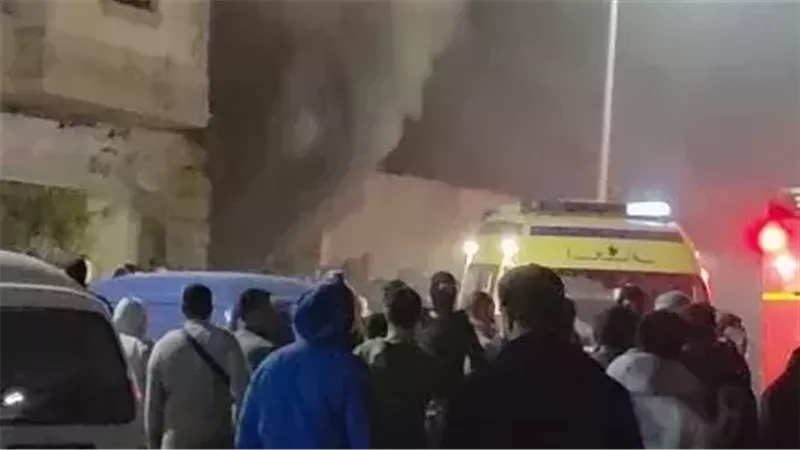 ارتفاع عدد ضحايا حريق مصنع ملابس الزيتون إلى 7 وفيات و15 مصابًا
