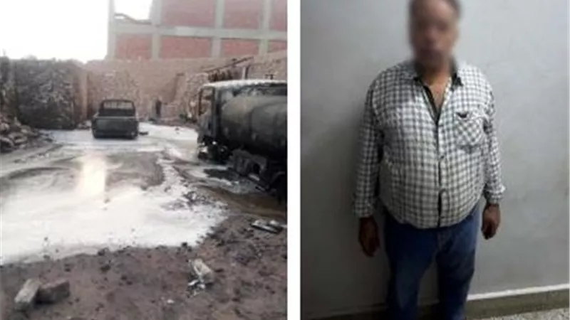 ضربة لمافيا السوق السوداء.. أمن أسوان يضبط 10 أطنان وقود بعد حريق سيارتين