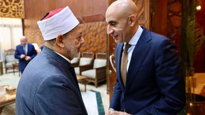 شيخ الأزهر يستقبل وزير التعليم لبحث مواصلة سبل تعزيز التعاون المشترك