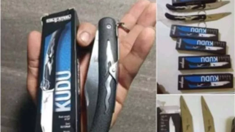 ضبط شخص لإدارته صفحة على مواقع التواصل لبيع أسلحة بيضاء بمنشأة القناطر