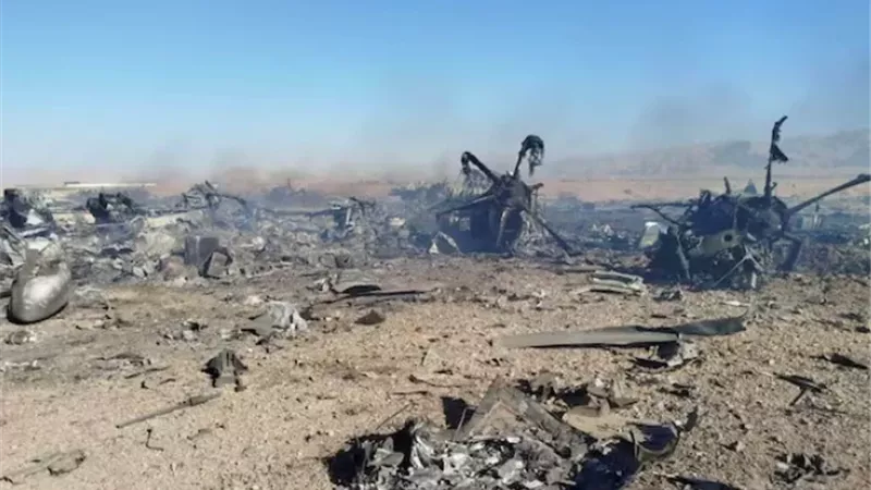 إيران تعلن إسقاط 4 طائرات أمريكية من طراز c130 وبلاك هوك