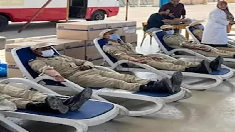 أمن البحيرة يُطلق حملة للتبرع بالدم دعمًا للمرضى والمصابين