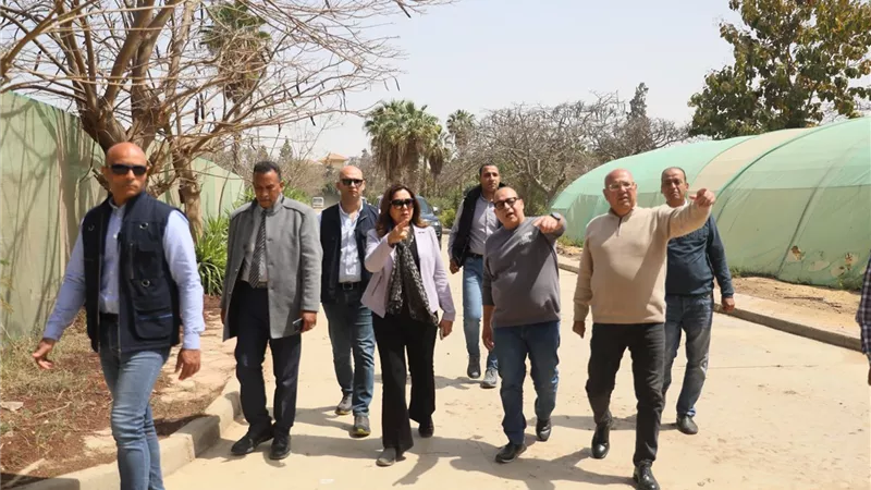 تحرك مفاجئ لوزيرة التنمية المحلية لدعم تطوير المشتل المركزي بالقاهرة الجديدة